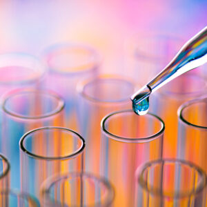 water glasses and test tube