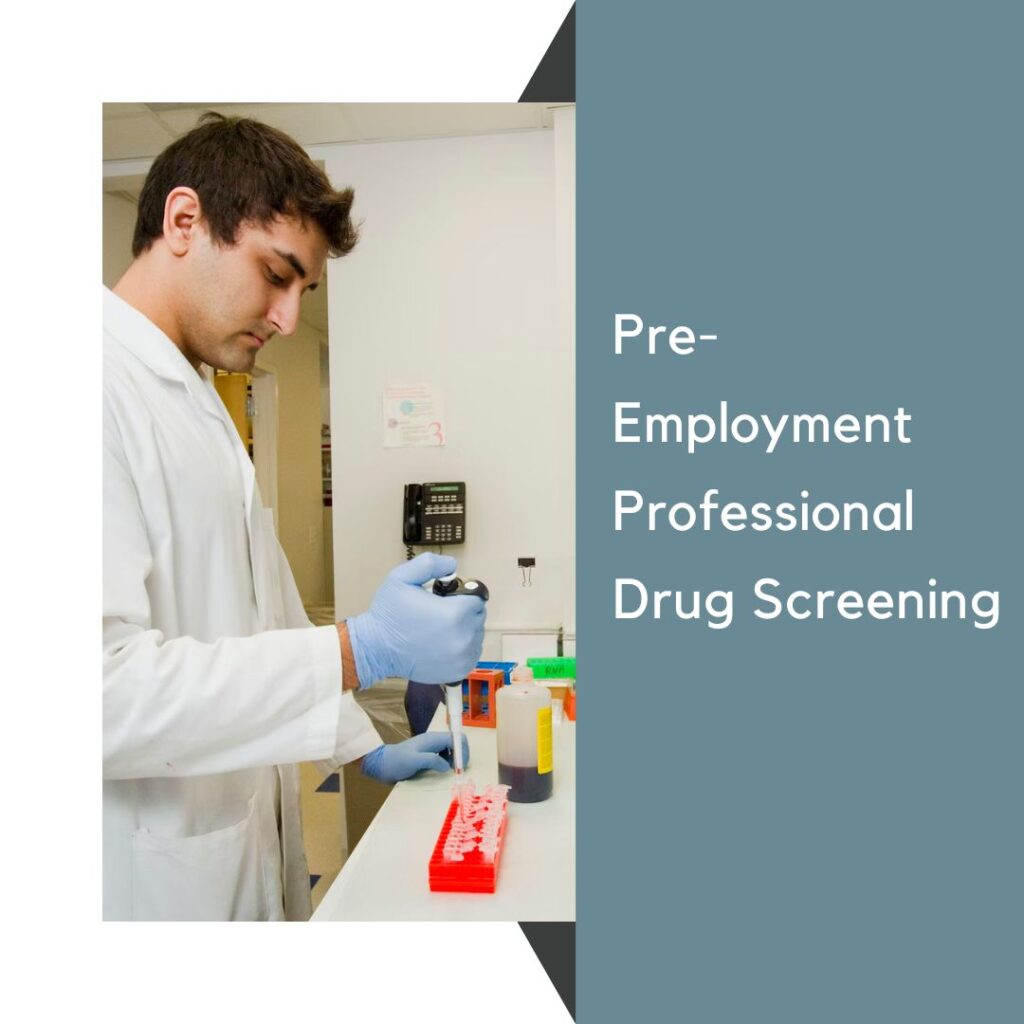 Professional Drug Screening